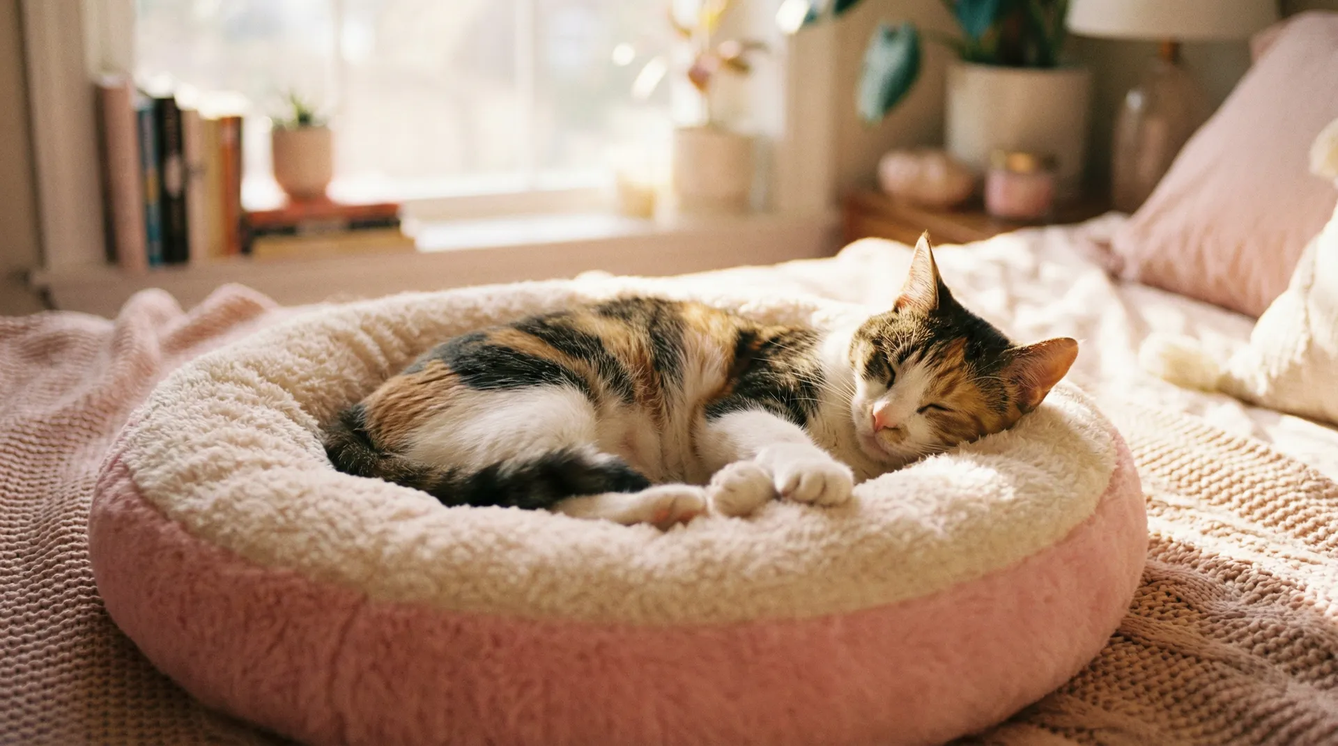 三花猫安静入睡 - 张玮纶